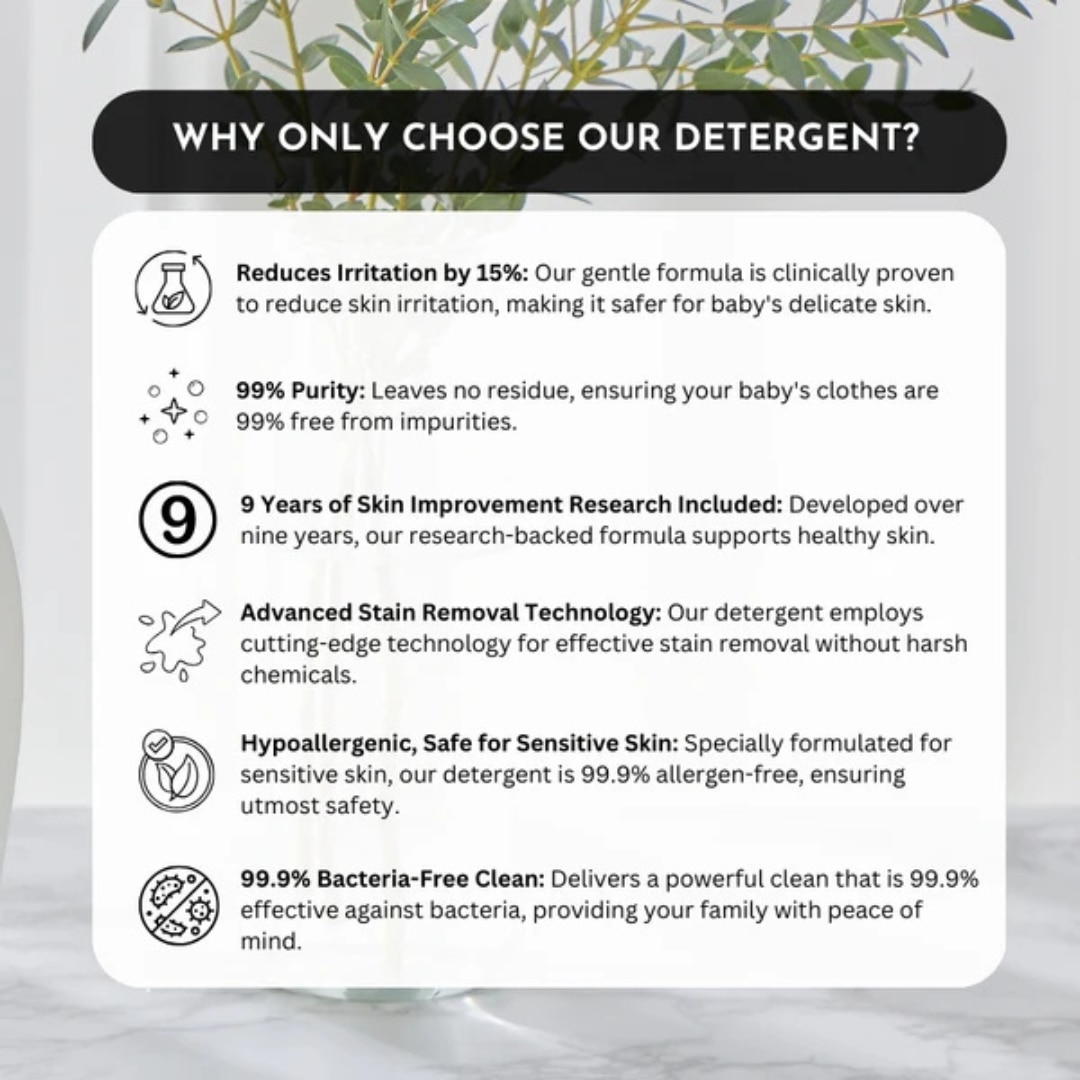 NATURE LOVE MERE NO SCENT BABY LAUNDRY DETERGENT