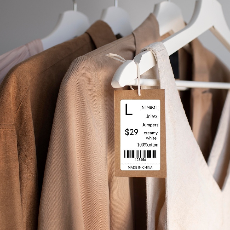 NIIMBOT WHITE LABEL STICKER 40*80