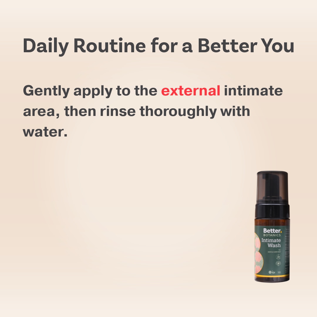 Better Botanics™ Intimate Wash - Long-Lasting Comfort - Freshness & Confidence - 100 ml