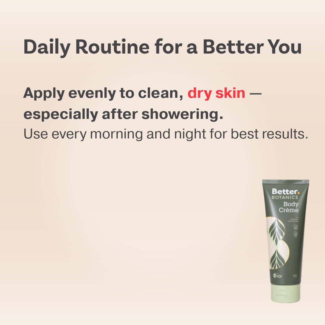Better Botanics™ Body Crème - Infused with Propoelix, Honey and 7 Botanical extracts - Better than Lotion - 100ml