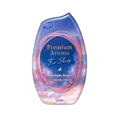 PREMIUM AROMA - Shoshuriki Premium Aroma deodorizer Air Freshener For Sleep BedRoom Twilight Rose 400ML 