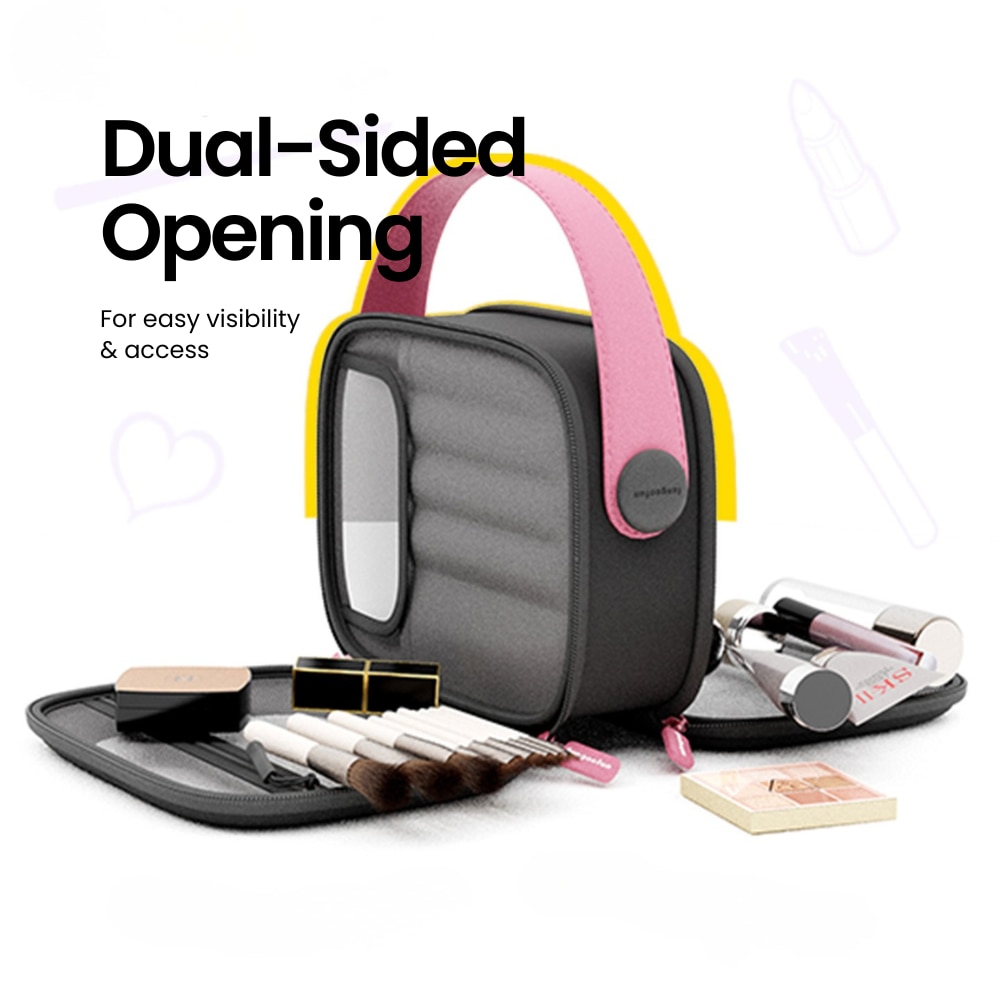 FUNGOOFUN Makeup Storage Bag PLUS - Black