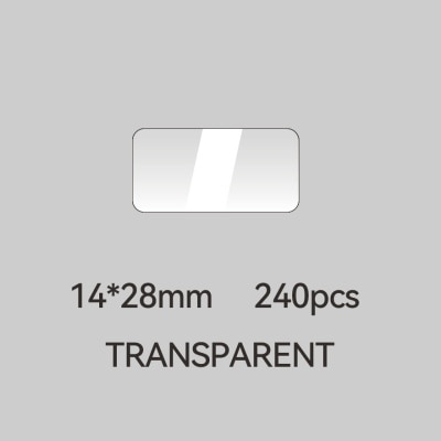 NIIMBOT NIIMBOT TRANSPARENT STICKER 14*28MM
