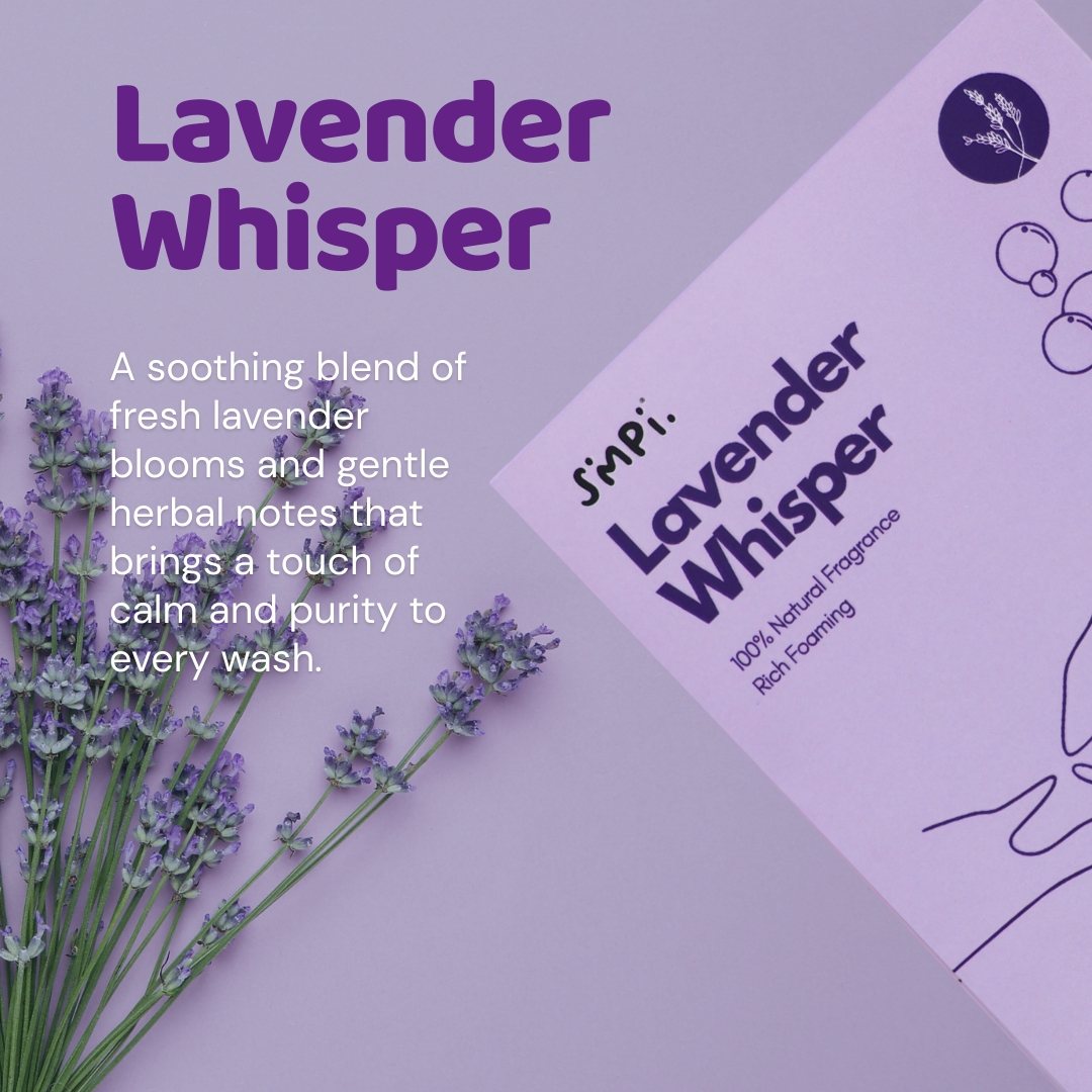 Simpi Hand Soap Sheet - Lavender Whisper ( 6 sheets )