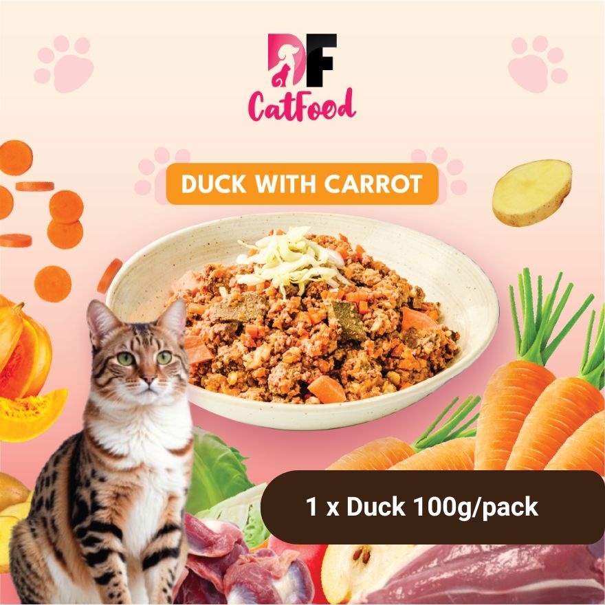 Duck with Carrot Wet Cat Food- 1 pack