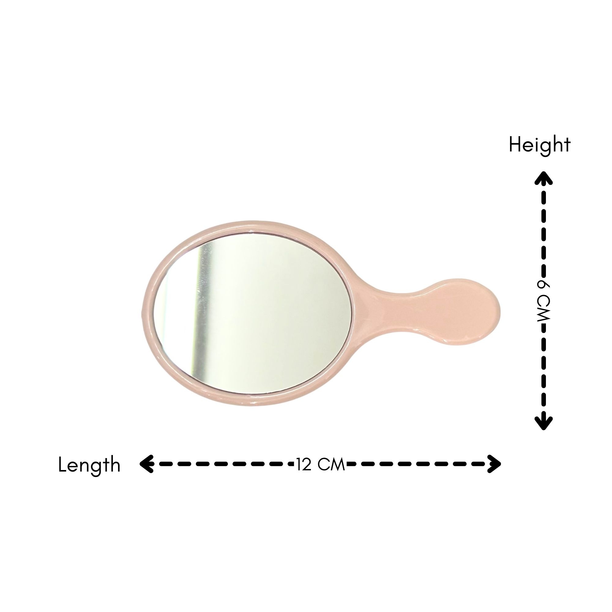 CUTE CARTOON HAIR COMB & MIRROR SET (RANDOM CARTOON DESIGN) image