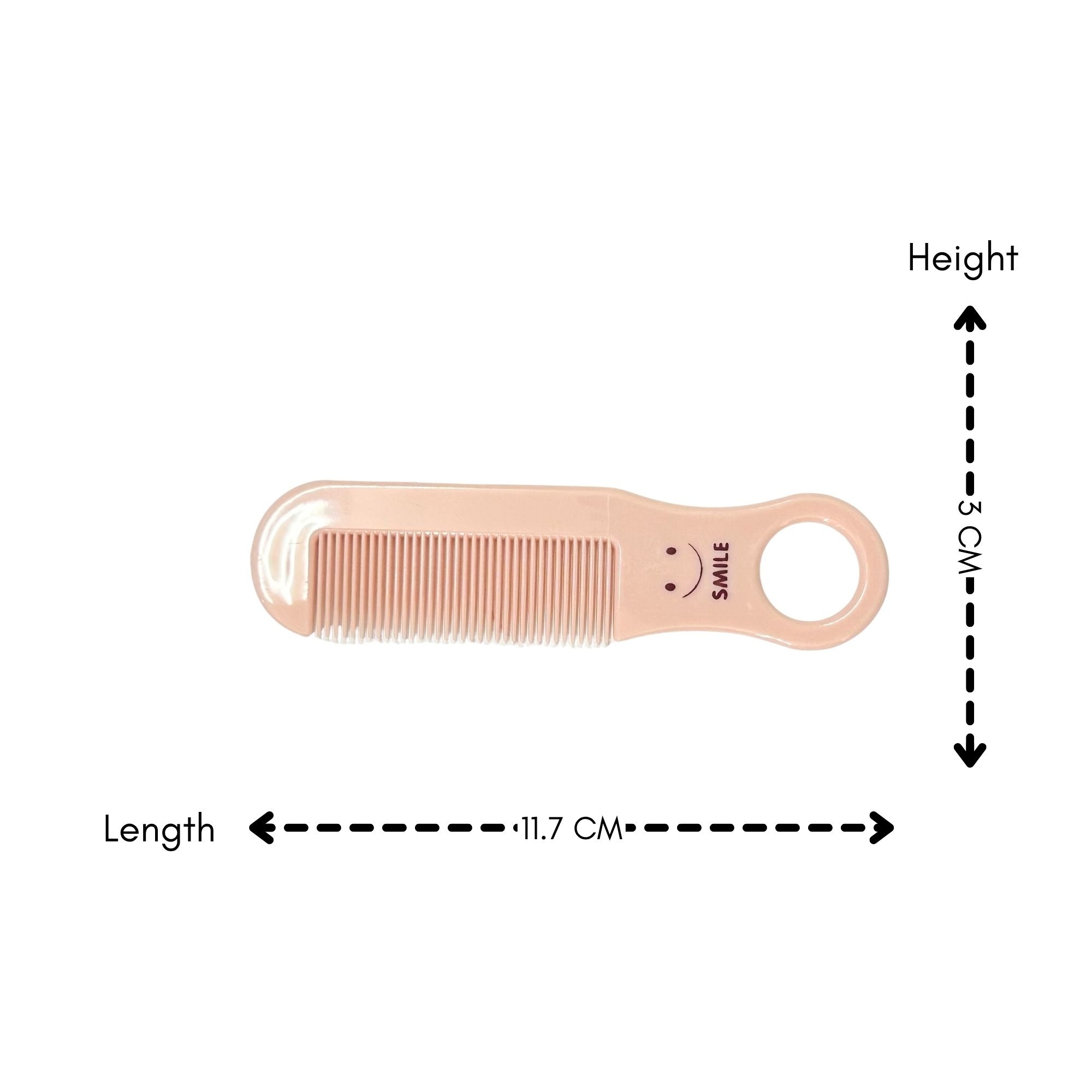 CUTE CARTOON HAIR COMB & MIRROR SET (RANDOM CARTOON DESIGN) image