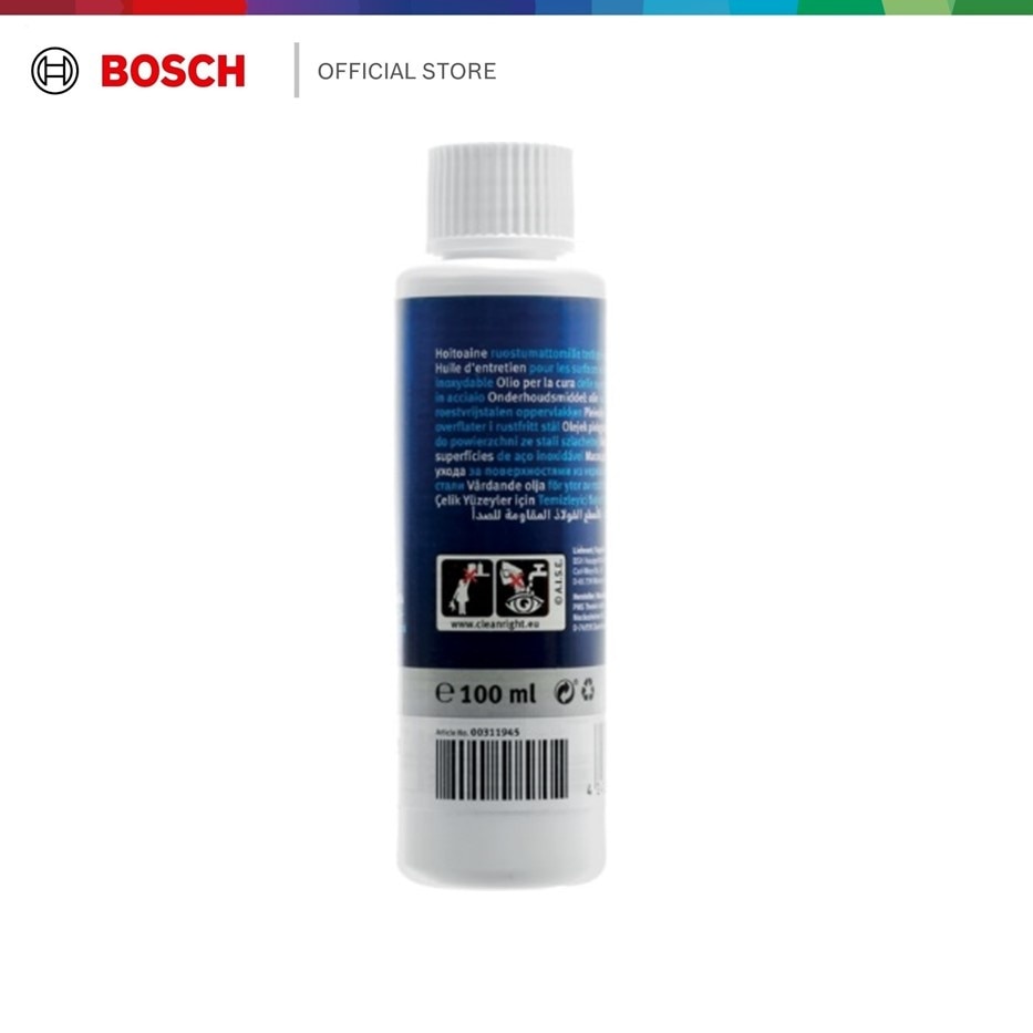 Bosch Conditioning Oil for Stainless Steel Surfaces - 311945