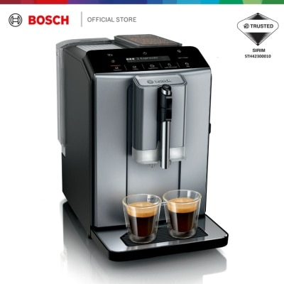 BOSCH - Bosch Series 2 Fully Automatic Coffee Machine VeroCafe Diamond Titanium Metallic - TIE20504
