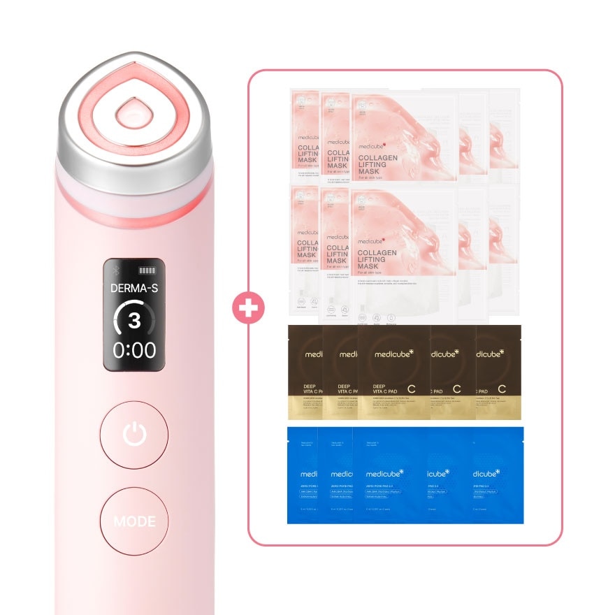 6-in-1 Glass Glow Device AGE-R Booster Pro Pink 1s