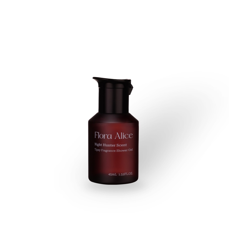 [ FLORA ALICE ] Tipsy Fragrance Shower Gel (Night Hunter Scent) 45ml