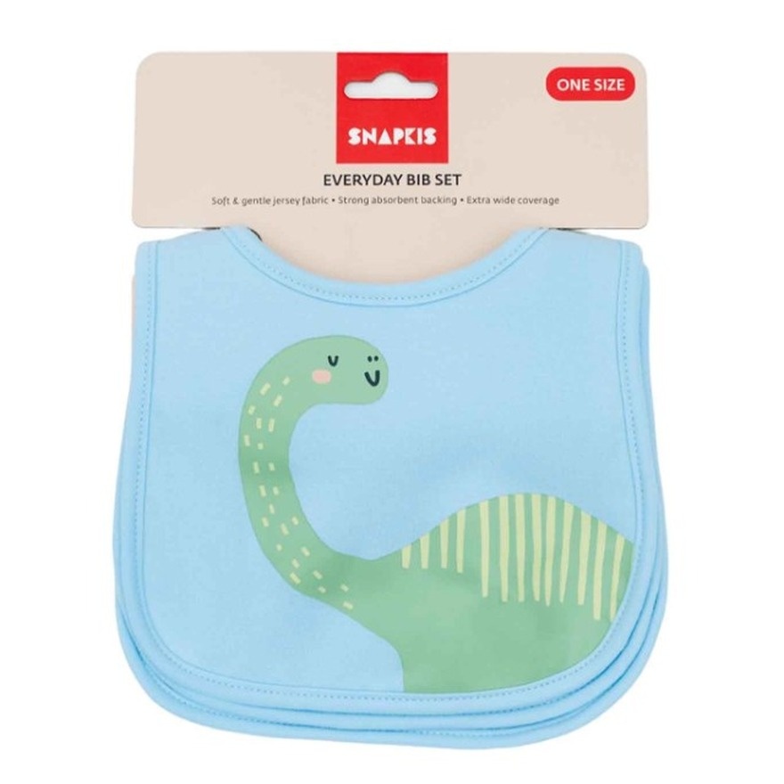 Snapkis Everyday Bib Set Pk3 Dino image