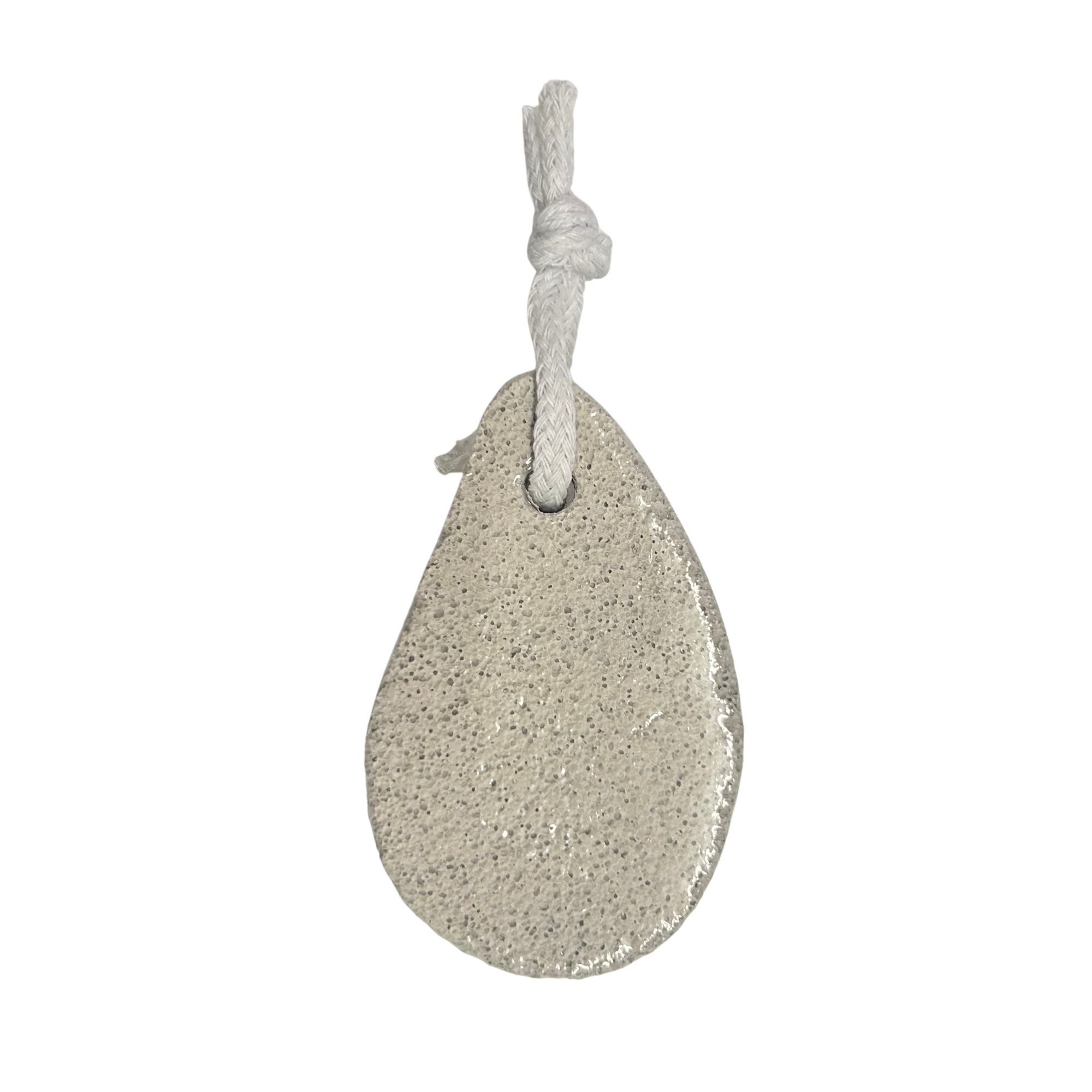#SD34 2 IN 1 PUMICE STONE FOOT BRUSH OVAL SHAPE SIZE: 9.5CM x 6CM image
