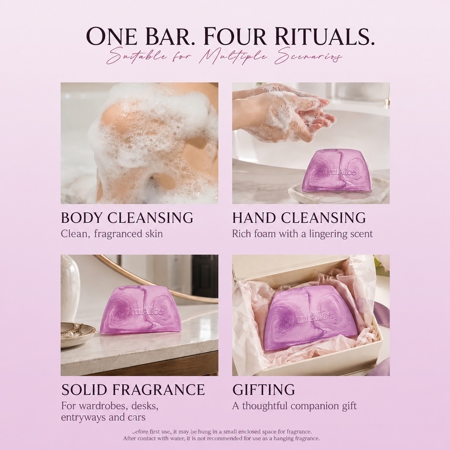[ FLORA ALICE ] Fragrance Essential Oil Soap 120g image