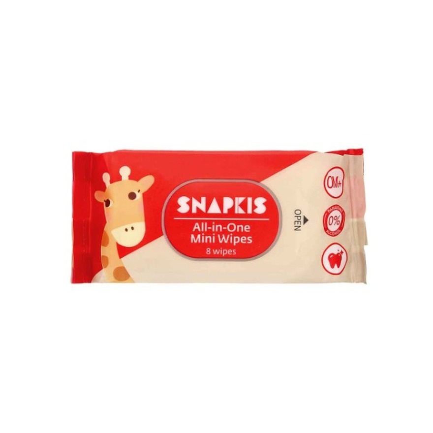 Snapkis All In One Mini Wipes 8s X Pk8 image