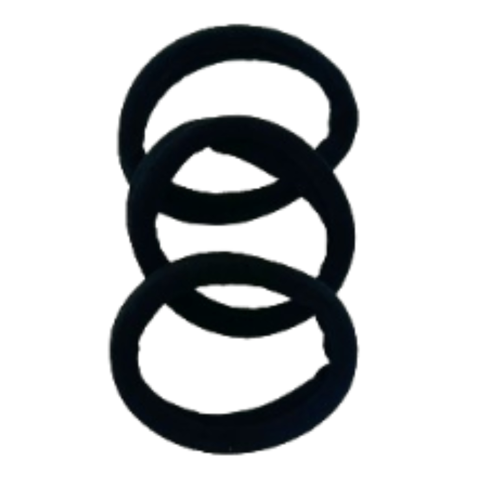 0034 HAIR TIES 8.5CM