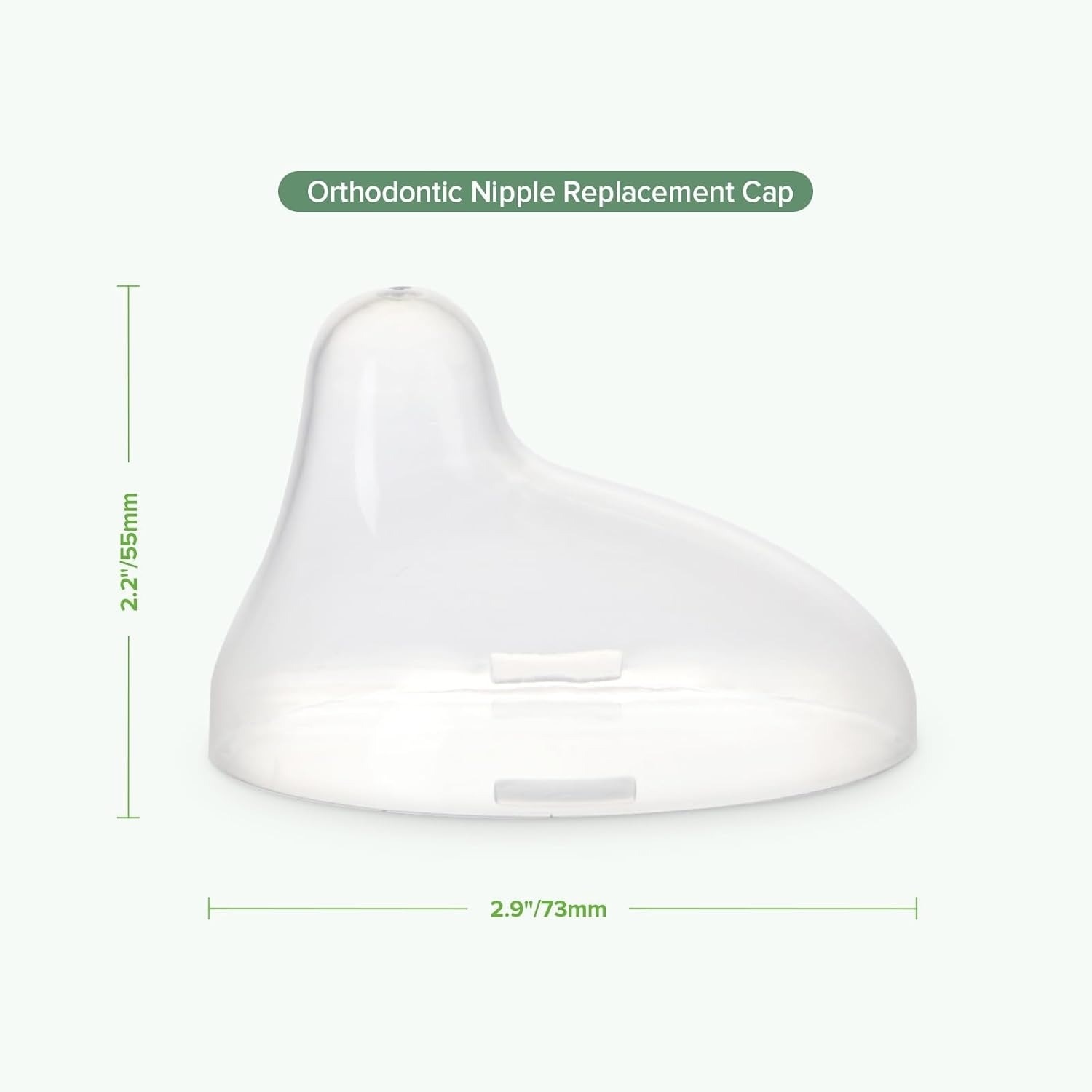 Haakaa Gen 3 Glass Bottle Orthodontic Nipple Replacement Cap