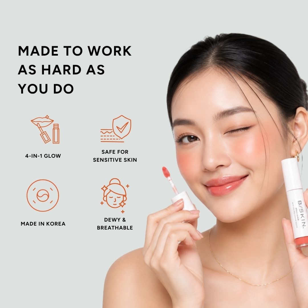 SKIN Multi Glow Liquid Blush (Peony Pink 3.3 ml) image