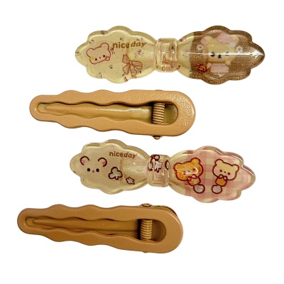EVA & EVE #0351 HAIR CLIP DIY SET 4PCS