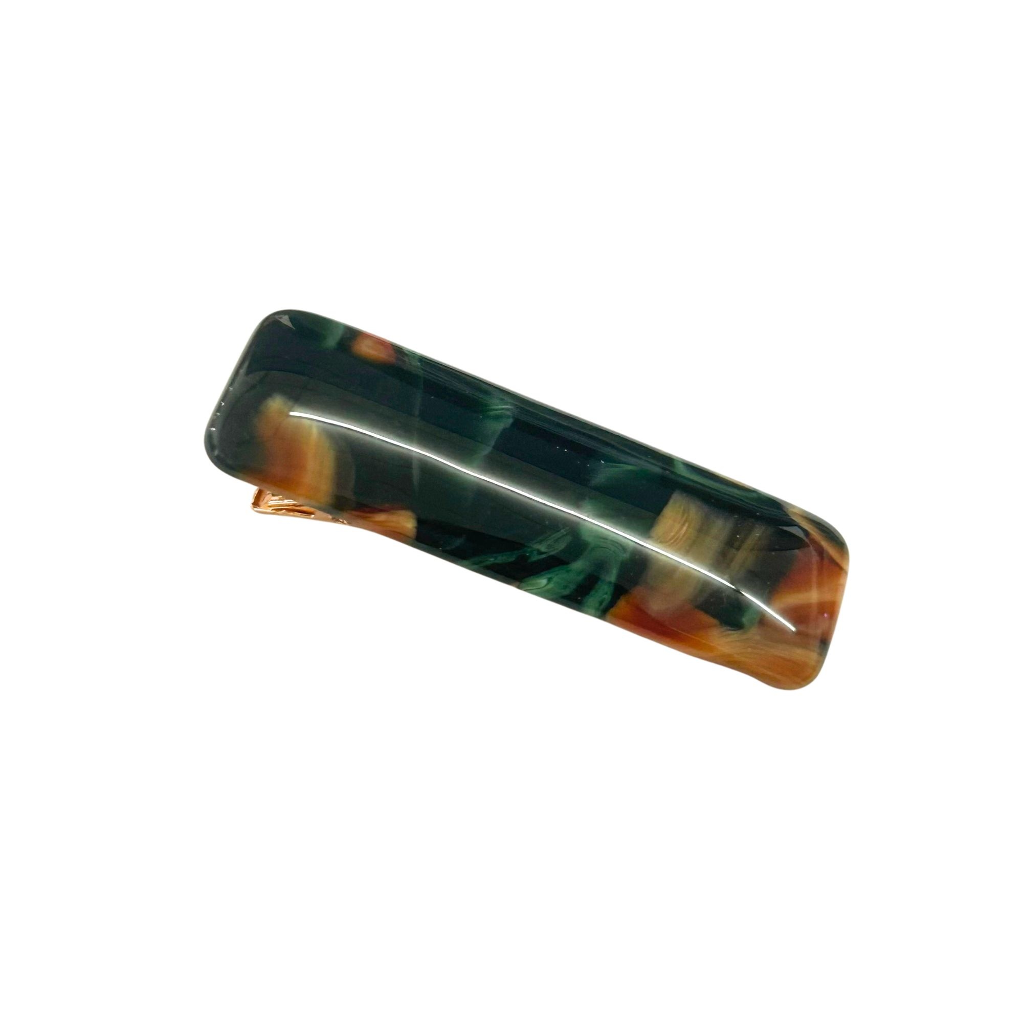 #EA0036 RECTANGULAR GEMSTONE TUMBLED 2PCS 4.5CM image