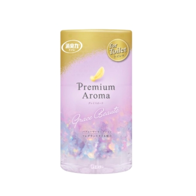 PREMIUM AROMA - Shoshuriki Premium Aroma deodorizer Air Freshener For Toilet Grace Beaute 400ML