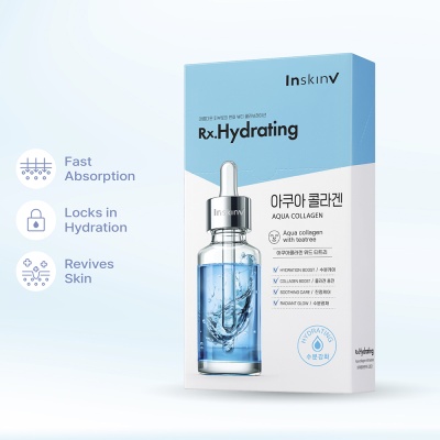 INSKINV - Rx. Hydrating Aqua In Collagen In Tea Tree Mask 10S
