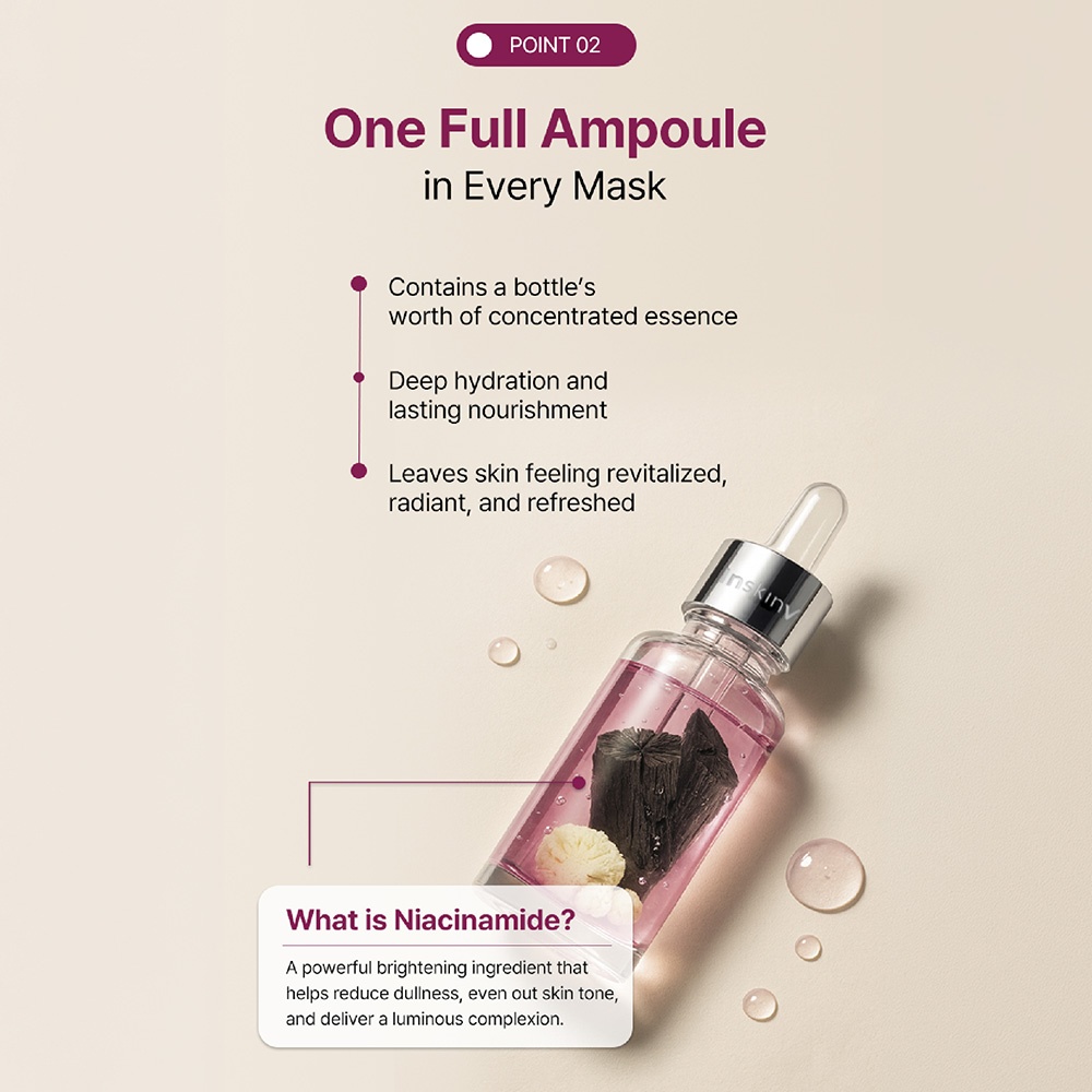 Rx. Brightening Puricharcoal With Cauliflower Mask 10S