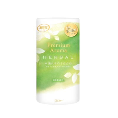 PREMIUM AROMA -  Shoshuriki Premium Aroma deodorizer Air Freshener For Toilet Sleeping In the Sunlight 400ML