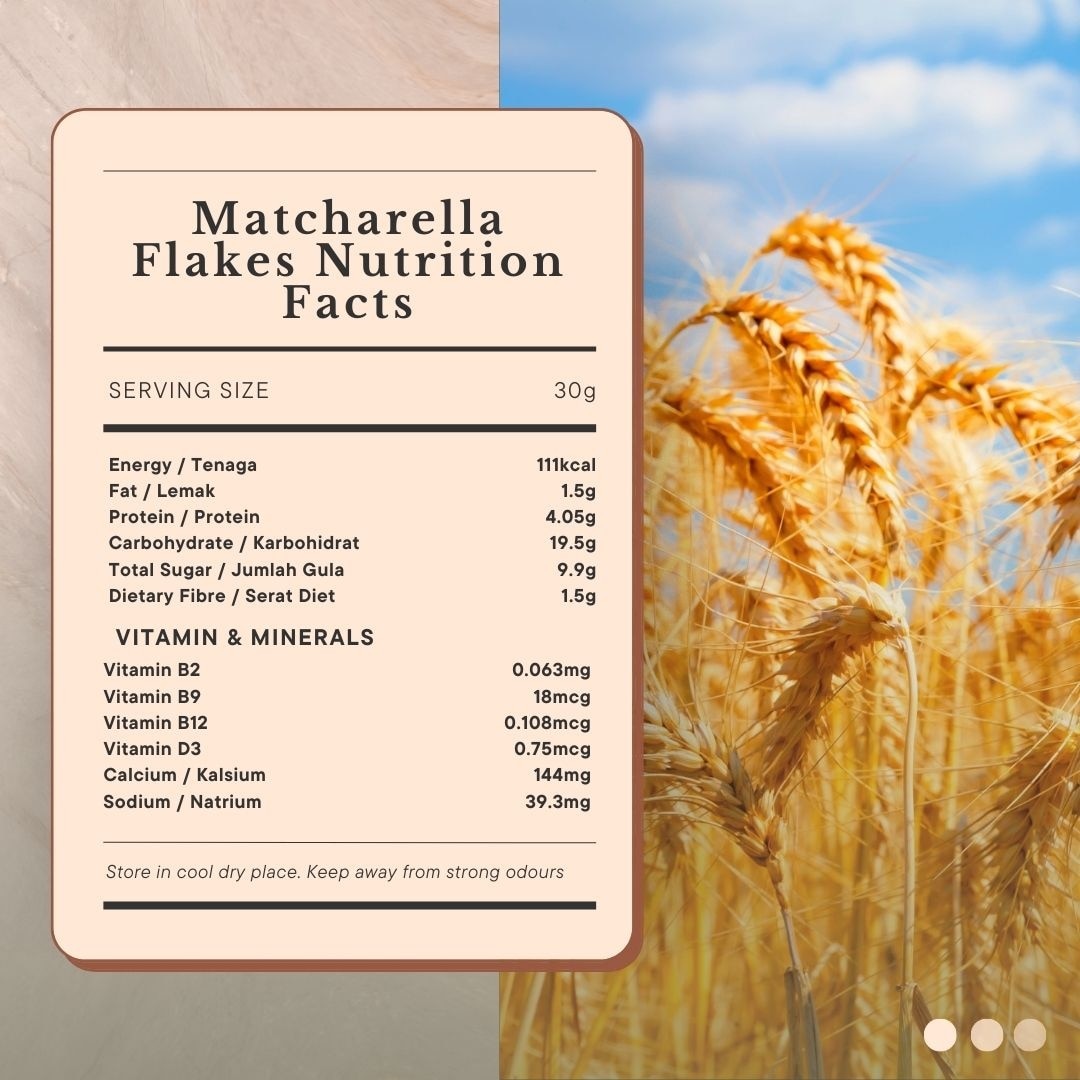 Mamami Matcharella Flakes (30g x 10)