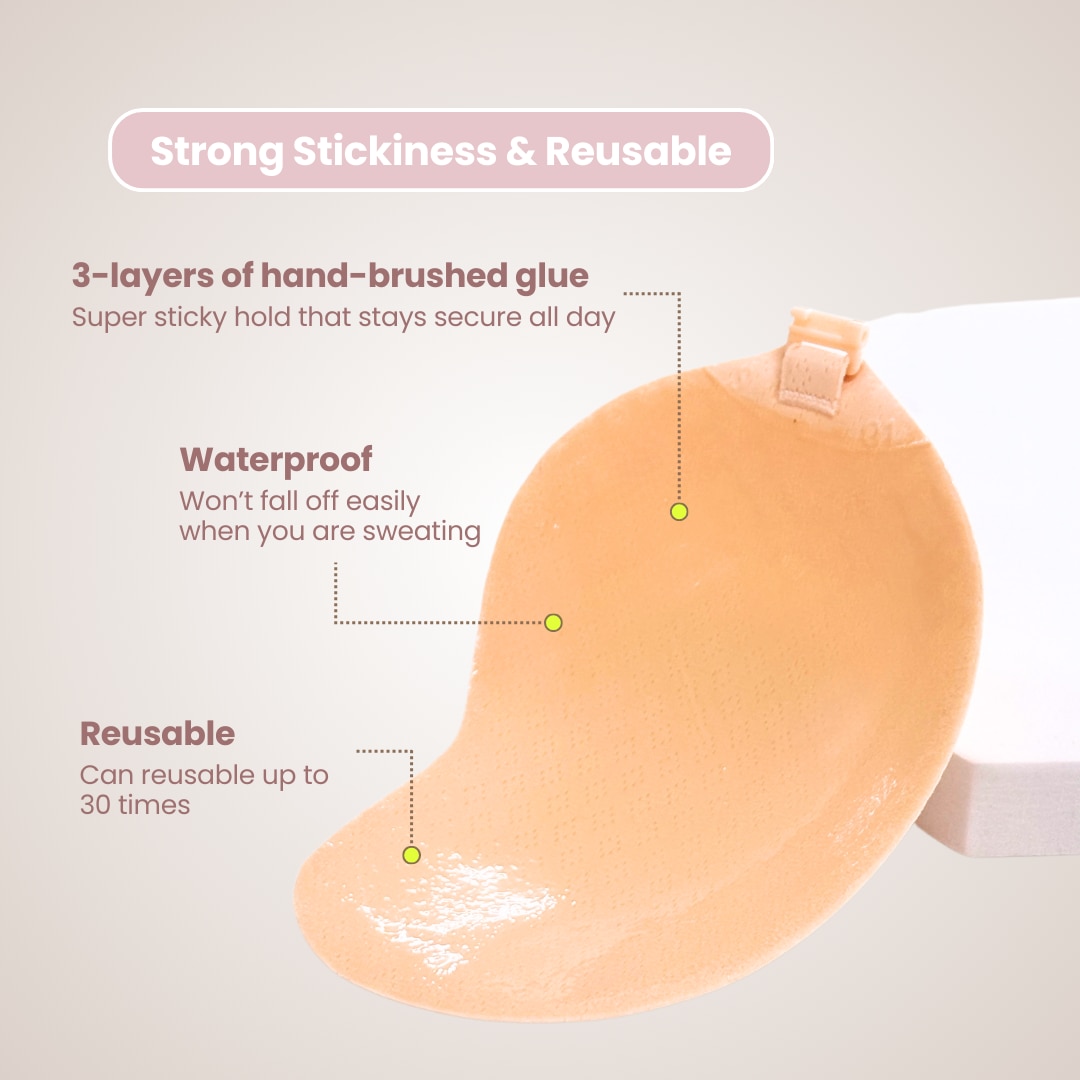 Mango Shape Nude Bra (2cm, Size A)