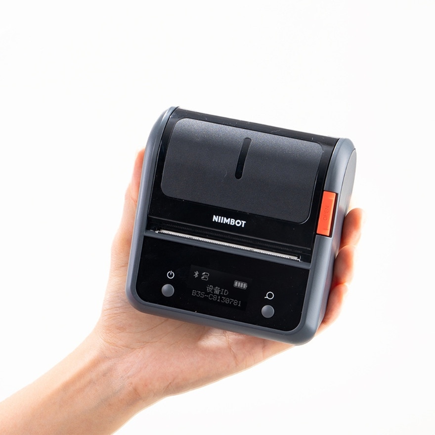 Niimbot B3S_P Mini Portable Label Sticker Printer  Thermal Inkless Machine Free 1 Roll Sticker
