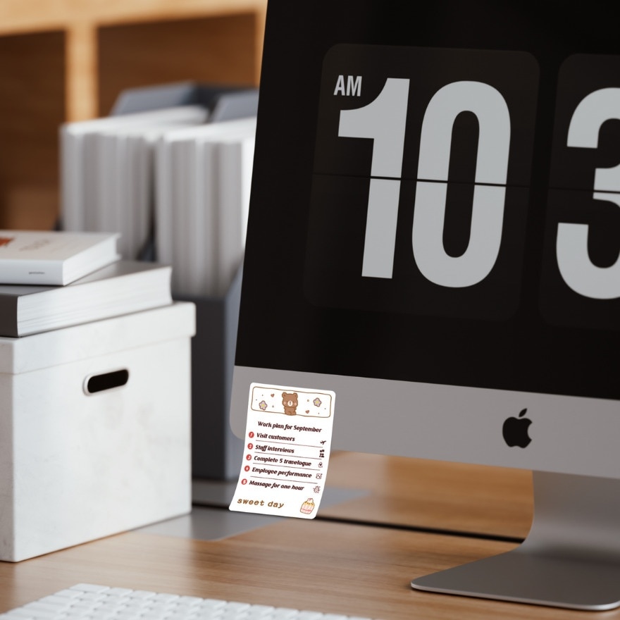 NIIMBOT CARTOON THEME SWEET DAY BEAR 4 STYLE / ROLL 50*70-110pcs