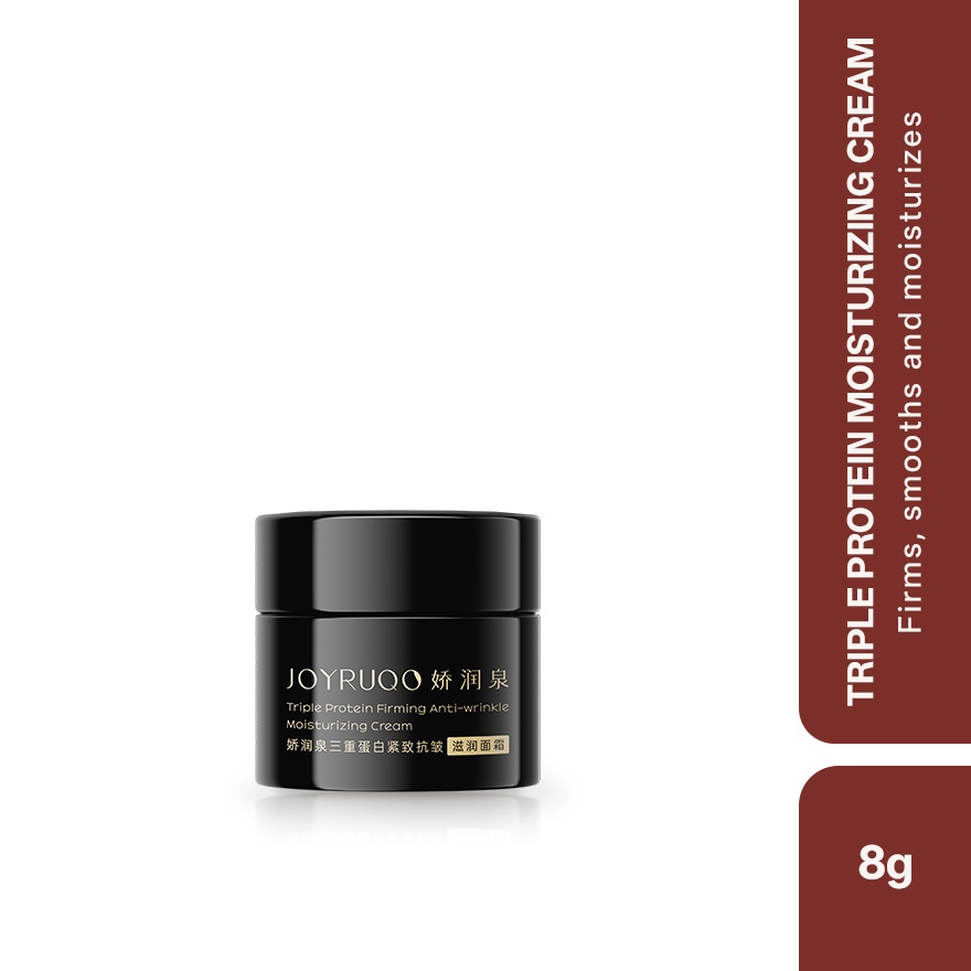 Triple Protein Firming Anti Wrinkle Moisturizing Cream 8g image