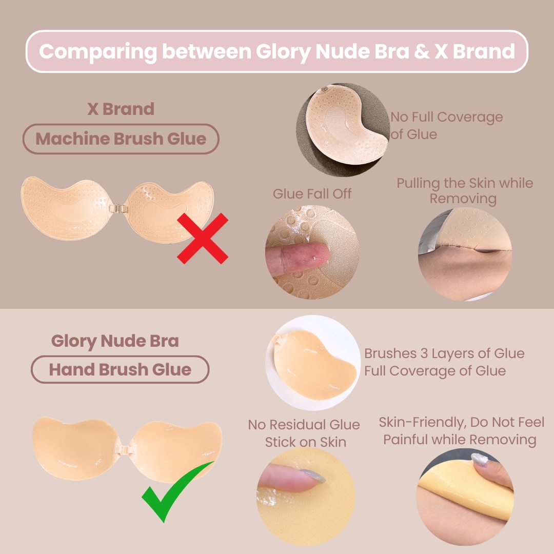 Mango Shape Nude Bra (0.8cm, Size D) 1s