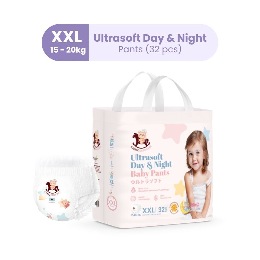 Ultrasoft Day & Night Baby Pants - Pants XXL 32pcs