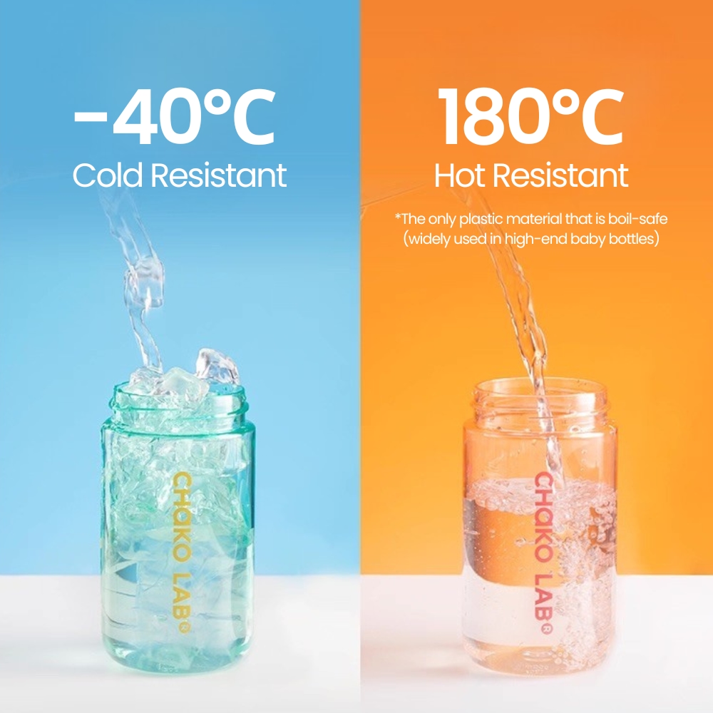 Chako Lab Kada Cup (PPSU) 550ml - Green Pink