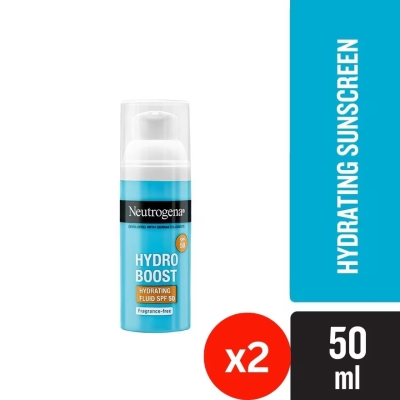 NEUTROGENA - Hydrating Fluid Spf 50++ 50ml Twin Pack