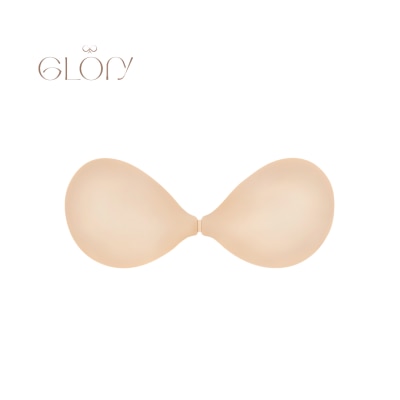 GLORY - Single-Sided Adhesive Nude Bra (Size D/E)