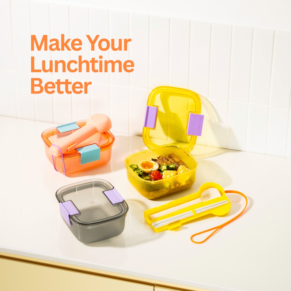 Chako Lab Jelly Bento Box Grey image