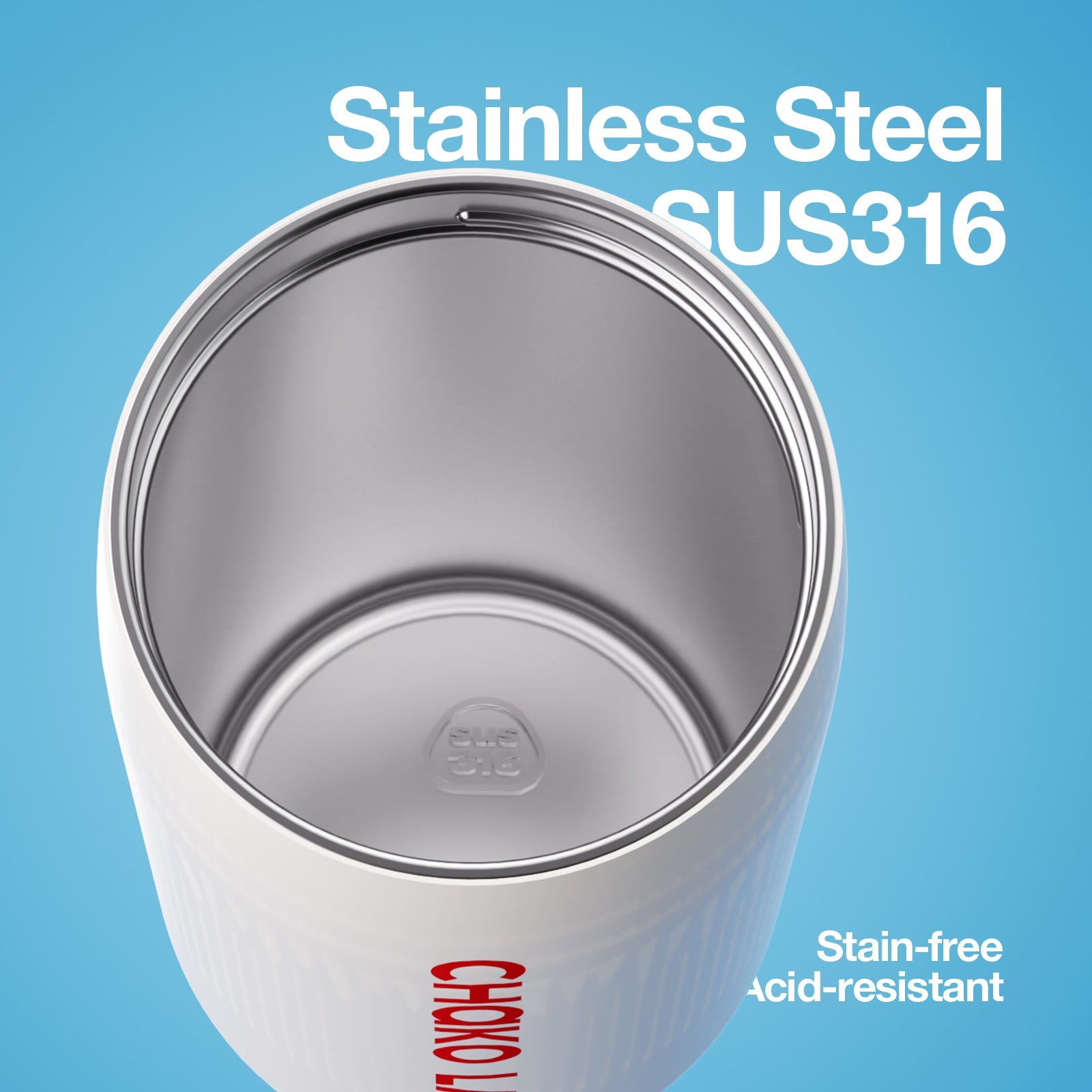 Chako Lab Milk Pod (SUS316) - White