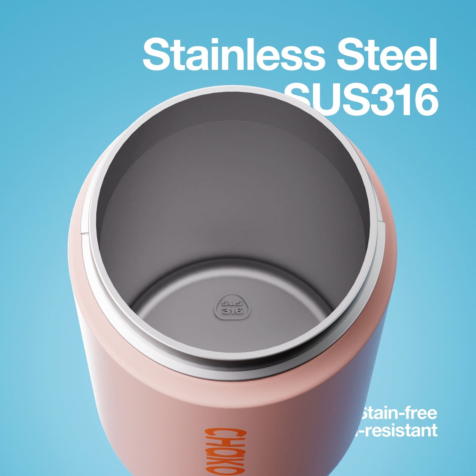 Chako Lab KaDa Cup 700ml (700ml) - Baby Pink image