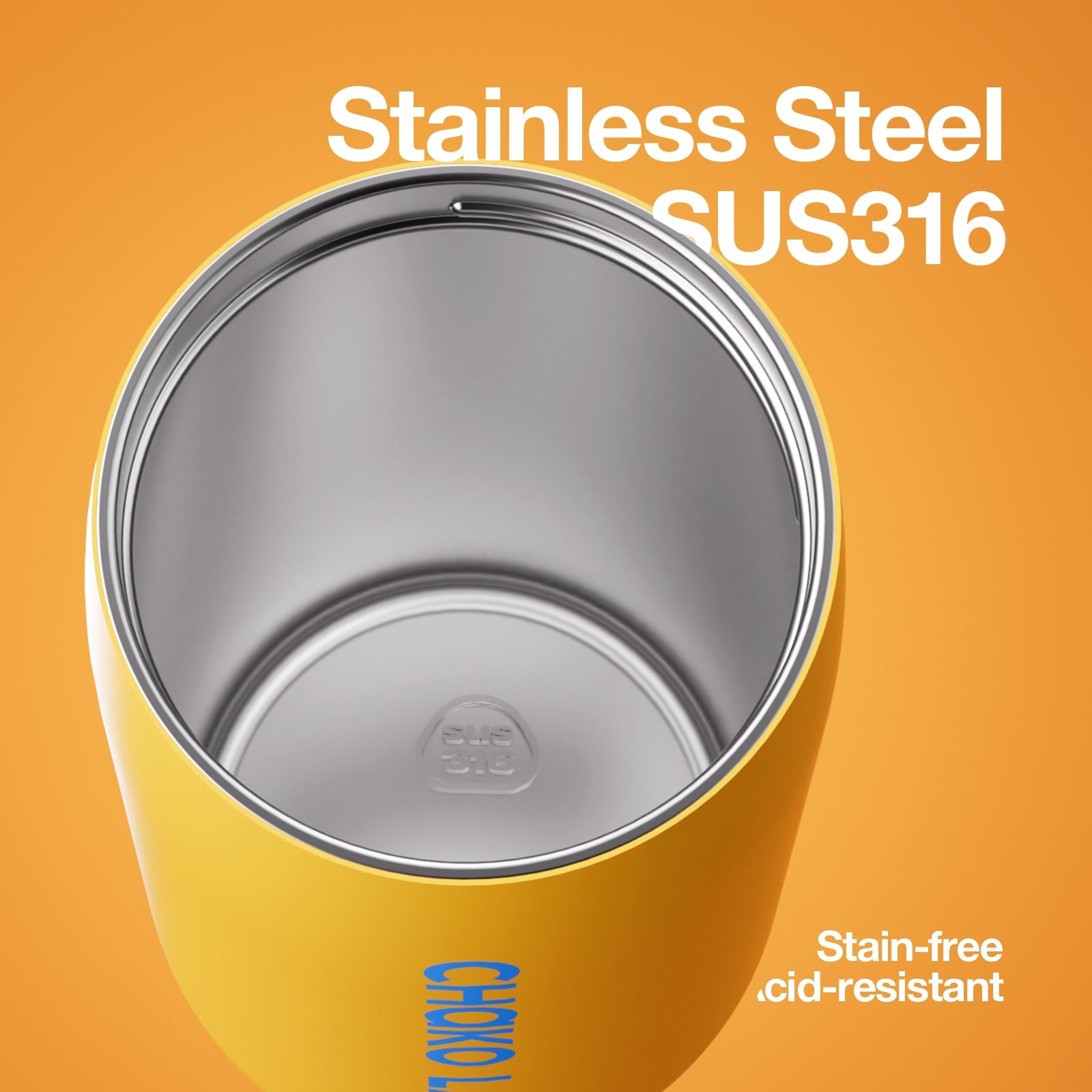 Chako Lab Milk Pod (SUS316) - Orange
