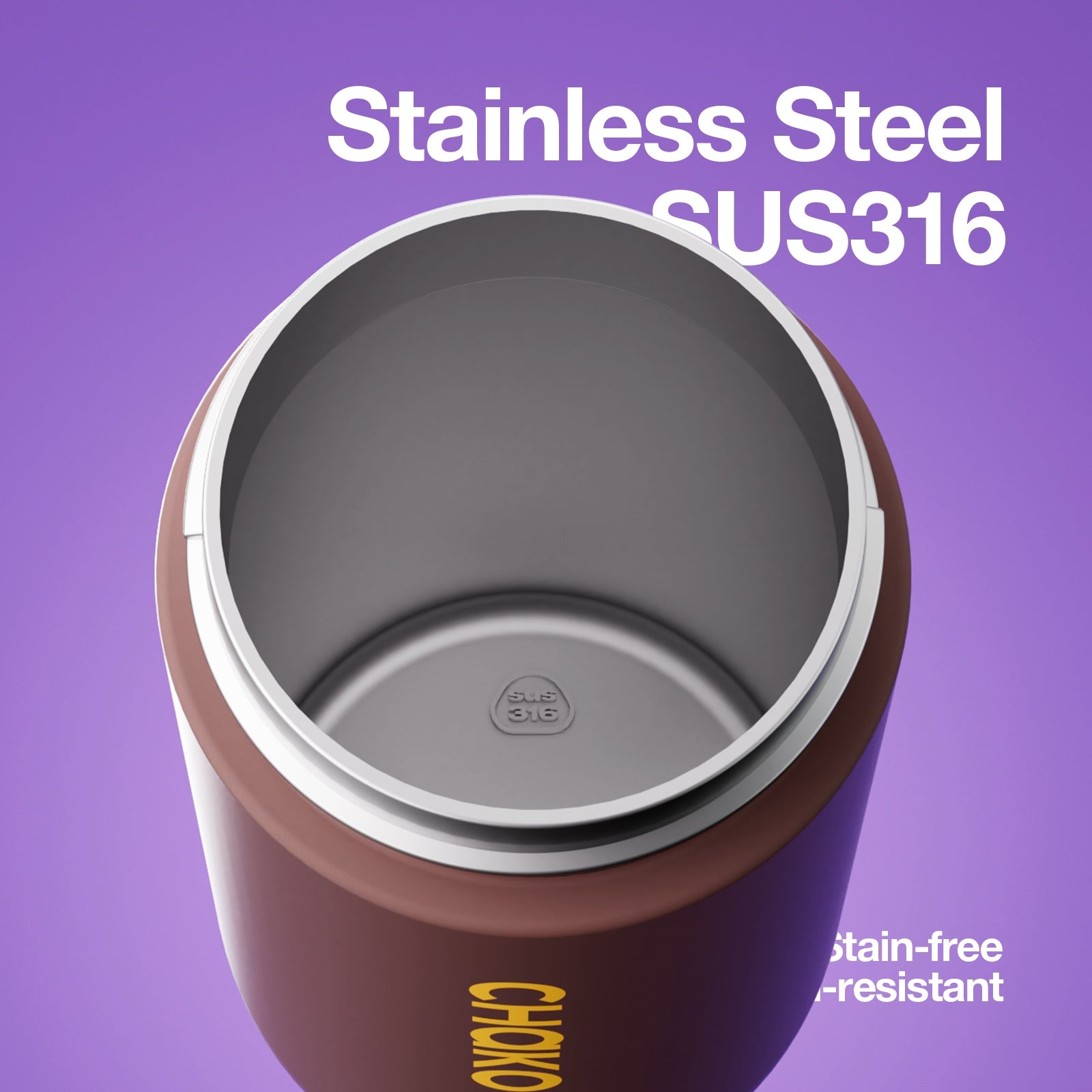 Chako Lab KaDa Cup  550ml (550ml) -  Brown