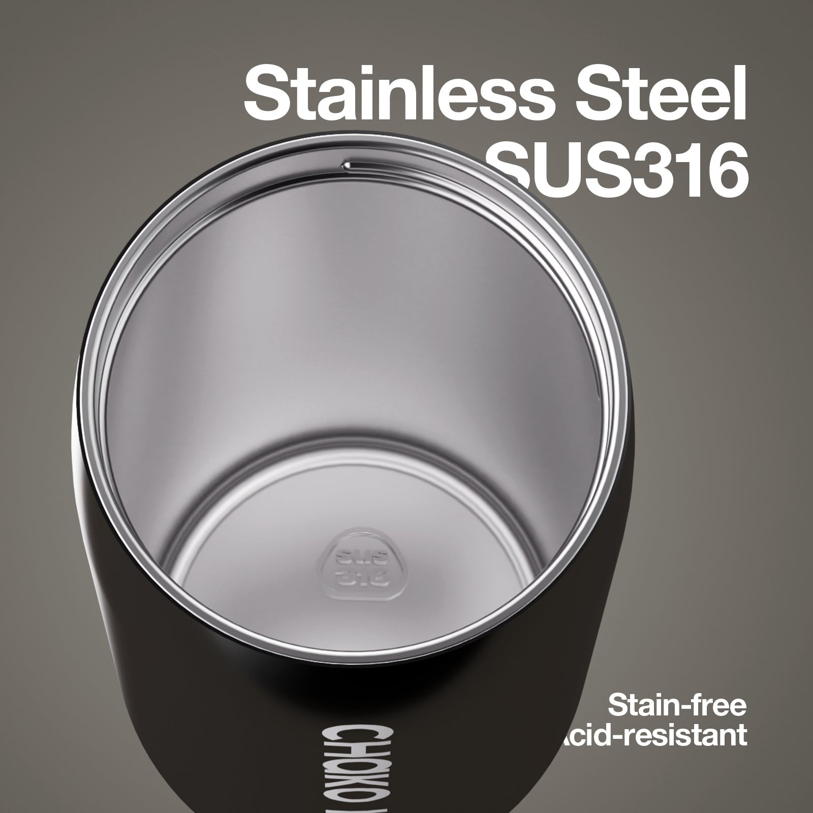 Chako Lab Milk Pod (SUS316) - Black