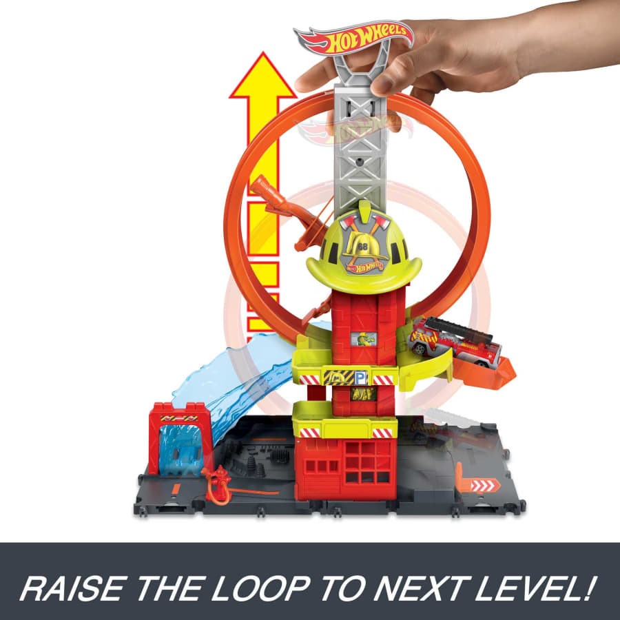 HOT WHEELS CITY SUPER FIRE STATION (HKX41)