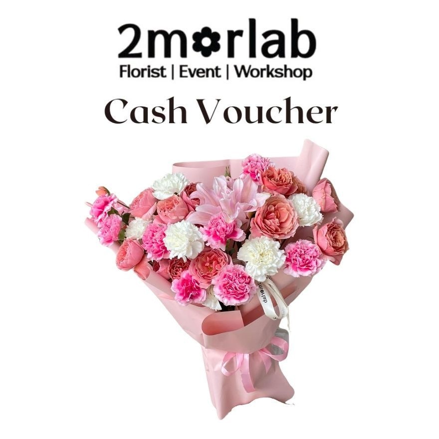 2MORLAB Floral Bouquets RM50 Cash Voucher