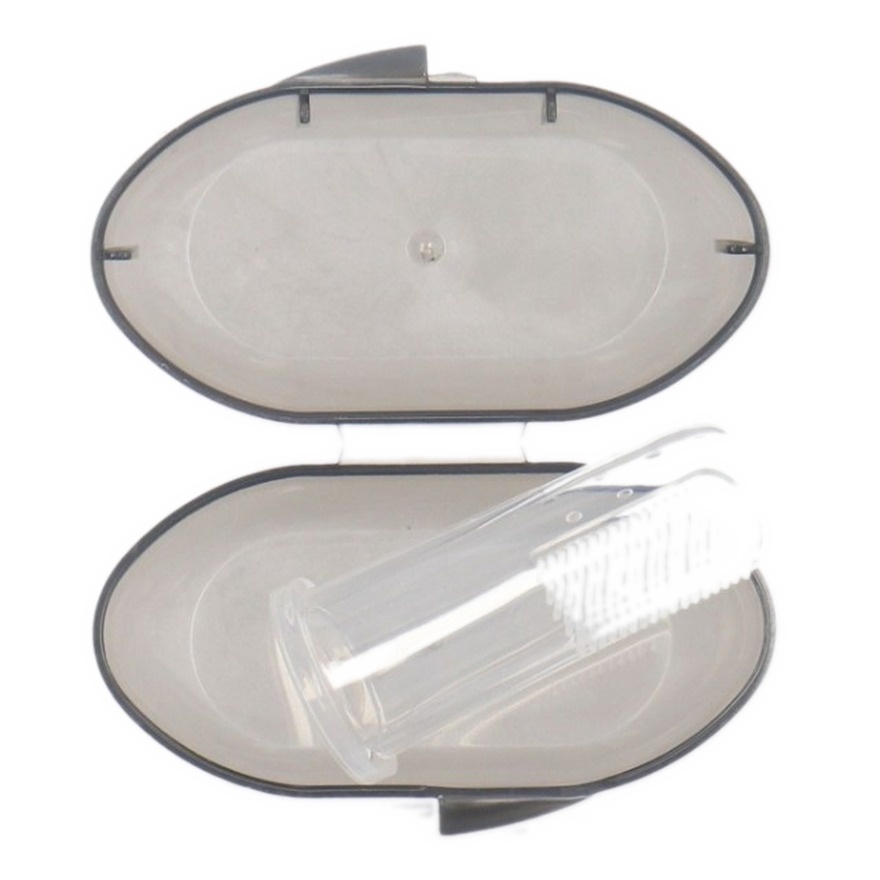 Snapkis Toothbrush & Gum Brush 2in1 Grey image