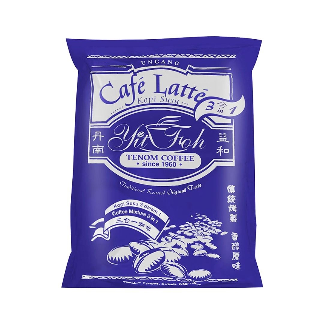 [Yit Foh] Tenom Coffee - Cafe Latte 3 in 1 