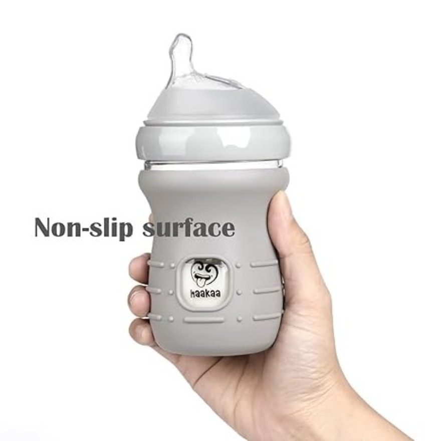 Haakaa Silicone Glass Baby Bottle Cover - 160ML