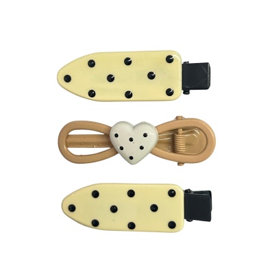 EVA & EVE #EK0043 SWEET LOVE POLKADOT CLIP 3HC